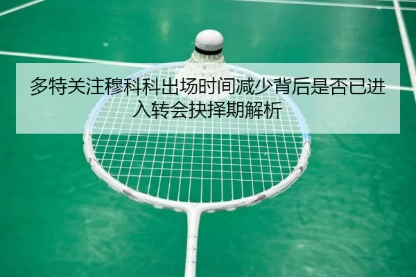 多特关注穆科科出场时间减少背后是否已进入转会抉择期解析